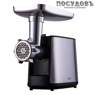 BQ MG1000 мясорубка электрическая с насадками 2100 Вт, 2,4 кг/мин, цвет черный