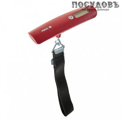Delta D-509-01 безмен электронный, до 50 кг, цвет бордовый, гарантия 1 год
