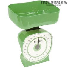 Delta КСА-106 весы кухонные механические, до 5,0 кг, зеленый