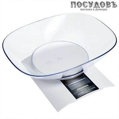 Аксинья КС-6505 весы кухонные, до 3,0 кг, цвет белый, гарантия 1 год
