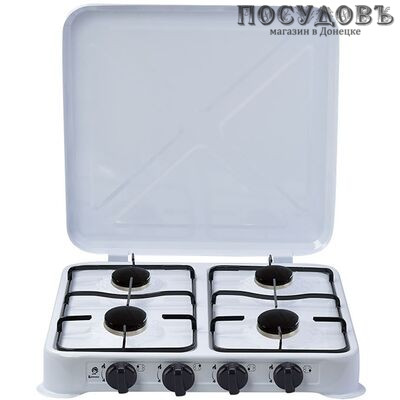 Василиса ГП4-2100А плита газовая отдельностоящая, 4-конфорочная, эмалированное покрытие, цвет белый