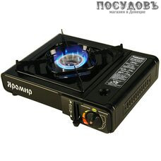 Яромир ЯР-3002 плита газовая отдельностоящая, 1-конфорочная, эмалированное покрытие, цвет черный
