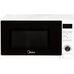 Midea AG720C4E-W отдельностоящая микроволновая печь, 700 Вт, с грилем 1000 Вт, 20 л, белая