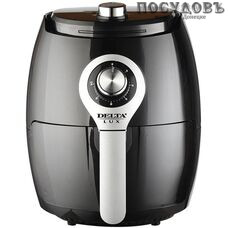 Delta Lux DL-6100 мультипечь электрическая, 1500 Вт, чаша 3,2 л, корзина 2,5 л, черный Delta Lux DL-6100 мультипечь электрическая, 1500 Вт, чаша 3,2 л, корзина 2,5 л, черный