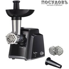 Moulinex ME105830 мясорубка электрическая 1400 Вт, 1,7 кг/мин, 1 скорость, реверс есть, цвет черный