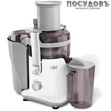 HOLT HT-JC-002 cоковыжималка электрическая, 800 Вт, горловина 70 мм, стакан 800 мл, под мякоть 2000 мл