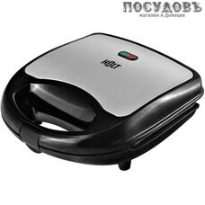 HOLT HT-SC-002 сэндвичница, 750 Вт, цвет металлик с черным