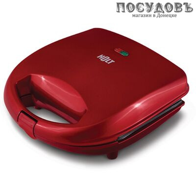 HOLT HT-SC-003 сэндвичница, 750 Вт, цвет красный металлик