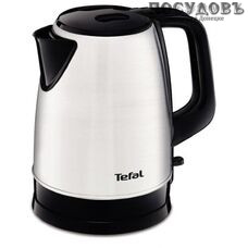 Tefal 150D30 электрочайник, 2200 Вт, 1 700 мл, сталь нержавеющая, Франция, гарантия 1 год