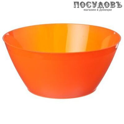 Полимербыт Grill Menu 4966 салатник, Ø220×h110 мм, 2500 мл, полипропилен, Россия 1 шт.