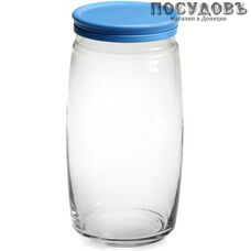 Pasabahce Cesni 43023SLB банка для хранения с крышкой, Ø94×205 мм, 1500 мл, стекло, Россия 2 пр.