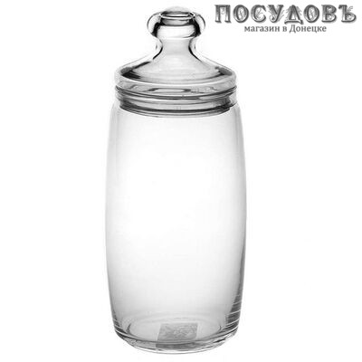 Pasabahce Cesni 97426SLB банка для хранения с крышкой, Ø94×205 мм, 1500 мл, стекло, Россия
