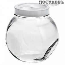 Pasabahce Bella 43894 банка для хранения с крышкой, Ø105×160 мм, 1700 мл, стекло, Россия, в упаковке 1 шт.