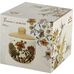 Коралл Bright Ornamental ZF1186-21 сахарница с крышкой и ложкой, 320 мл, доломит, в упаковке 3 пр.
