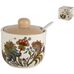 Коралл Bright Ornamental ZF1186-21 сахарница с крышкой и ложкой, 320 мл, доломит, в упаковке 3 пр.