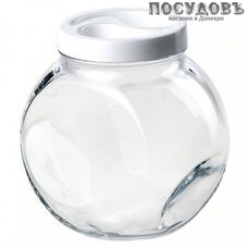 Pasabahce Bella 43994 банка для хранения с крышкой, Ø105×173 мм, 2140 мл, стекло, Россия, в упаковке 1 шт.