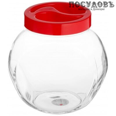 Pasabahce Bella 80386SLB банка для хранения с крышкой, Ø50×83 мм, 200 мл, стекло, Россия