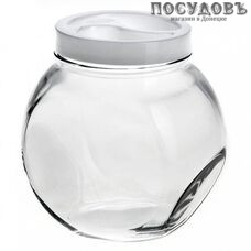 Pasabahce Bella 43894SLB банка для хранения с крышкой, Ø105×160 мм, 1700 мл, стекло, Россия 2 пр.