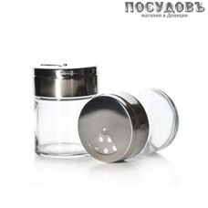 Pasabahce Basic 43880 набор емкостей для специй с перфорированной крышкой, 115 мл, стекло, 2 шт.