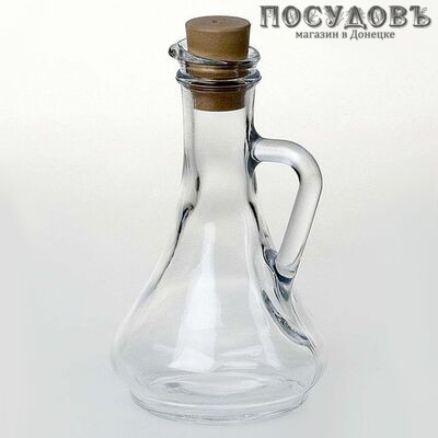 Pasabahce Olivia 80108 бутылка с пробкой, стекло мм, 260 мл, в упаковке 2 шт.