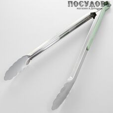 Webber ВЕ-1588, щипцы кулинарные, сталь нержавеющая, зеленый
