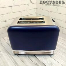 BQ Azur T1000 тостер на 2 шт, 1000 Вт, 265×188×175 мм, цвет синий