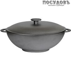 Биол WOK 2803К сковорода вок с крышкой, 4,0 л, Ø280×100 мм, алюминий литой, без покрытия Биол WOK 2803К сковорода вок с крышкой, 4,0 л, Ø280×100 мм, алюминий литой, без покрытия
