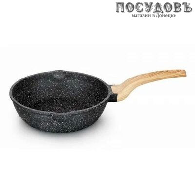 LARA Rome LR01-73-28 сковорода вок, Ø280×85 мм, алюминий кованный, гранитное покрытие Ilag Granistone (Швейцария)