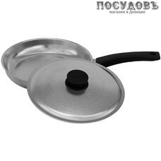 Биол Блеск 2004БК сковорода с крышкой, Ø200×45 мм, алюминий литой, без покрытия