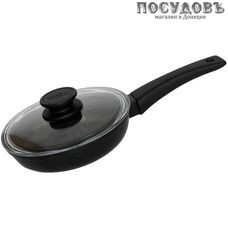 Биол Оптима 2004ПС сковорода с крышкой, Ø200×45 мм, алюминий литой, антипригарное покрытие Greblon