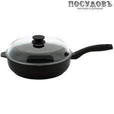 Биол Элегант 2409ПС сковорода с крышкой, Ø240×74 мм, алюминий литой, антипригарное покрытие Greblon Биол Элегант 2409ПС сковорода с крышкой, Ø240×74 мм, алюминий литой, антипригарное покрытие Greblon