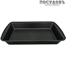 LARA LR11-14 прямоугольная форма для запекания, сталь угреродистая, антипригарное покрытие, 428×285×50 мм