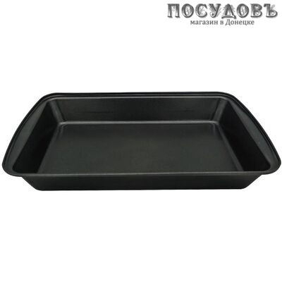 LARA LR11-14 прямоугольная форма для запекания, сталь угреродистая, антипригарное покрытие, 428×285×50 мм