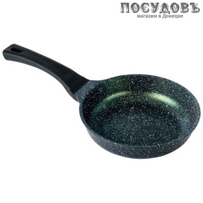 Горница Мегаполис Изумруд Induction ис9201из сковорода Ø200 мм, алюминий литой, гранитное покрытие Pfluon