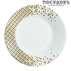 Luminarc Loft Abacco L1074 тарелка глубокая, стекло упрочненное,  Ø230 мм, Франция 1 шт.