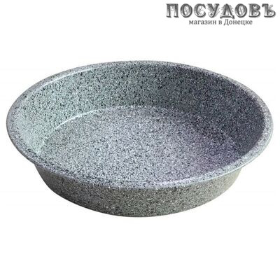 Klausberg KB-7416 круглая форма для выпечки, сталь углеродистая, мраморное покрытие, Ø280×48 мм