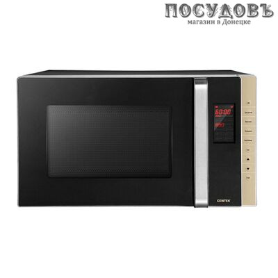 Centek CT-1561 Black микроволновая печь, 1300 Вт, с грилем и конвекцией, 23,0 л, черный