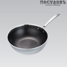 Maestro Non-stick Coating MR-1224-30 сковорода вок Ø300×93 мм, сталь нержавеющая