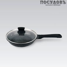 Maestro MR-1225-28 сковорода с крышкой, Ø280 мм, алюминий литой, гранитное покрытие