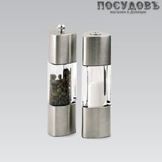 Maestro MR-1622 набор для специй мм, акрил, сталь нержавеющая, керамические жернова, 2 пр.