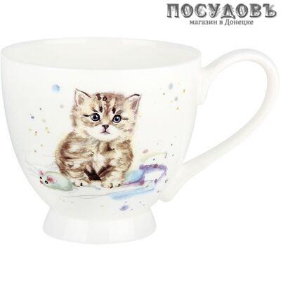 Коралл Котенок SX-DJ01 кружка, 500 мл, фарфор