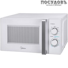 Midea MM820CXX-W микроволновая печь, 800 Вт, обычная (соло), 20 л, белый