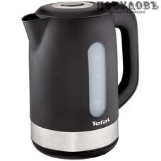 Tefal KO330830 электрочайник, 2400 Вт, 1700 мл, пластик, цвет черный