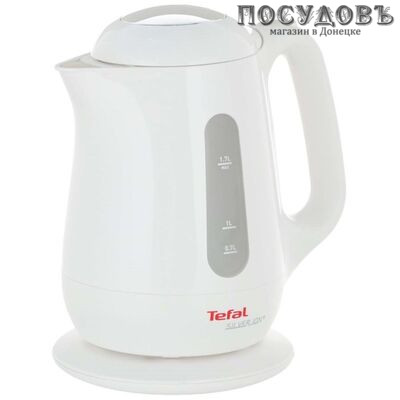 Tefal Silver Ion KO511030 электрочайник, 2400 Вт, 1700 мл, пластик, цвет белый