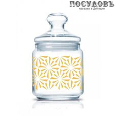 Luminarc Sofya Gold P7797 банка для хранения со стеклянной крышкой, 750 мл, стекло 1 шт.