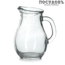 Pasabahce Bistro 80100SLB, кувшин без крышки, Ø45×121 мм 250 мл, материал стекло, Россия 1 шт.