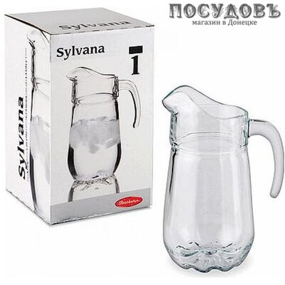 Pasabahce Sylvana 43334, кувшин, Ø110×230 мм 1370 мл, стекло