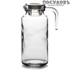Pasabahce Basic 43964, кувшин с крышкой, Ø78,5×229 мм 1300 мл, материал стекло, Россия, в упаковке 2 пр.