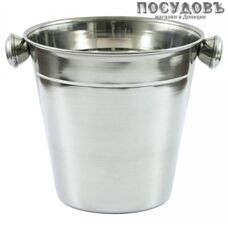 KING Hoff KH-1241 ведёрко для льда, Ø140×130 мм, сталь нержавеющая