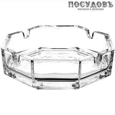 Pasabahce Kosem 54076SLB пепельница, стекло, 1 шт.